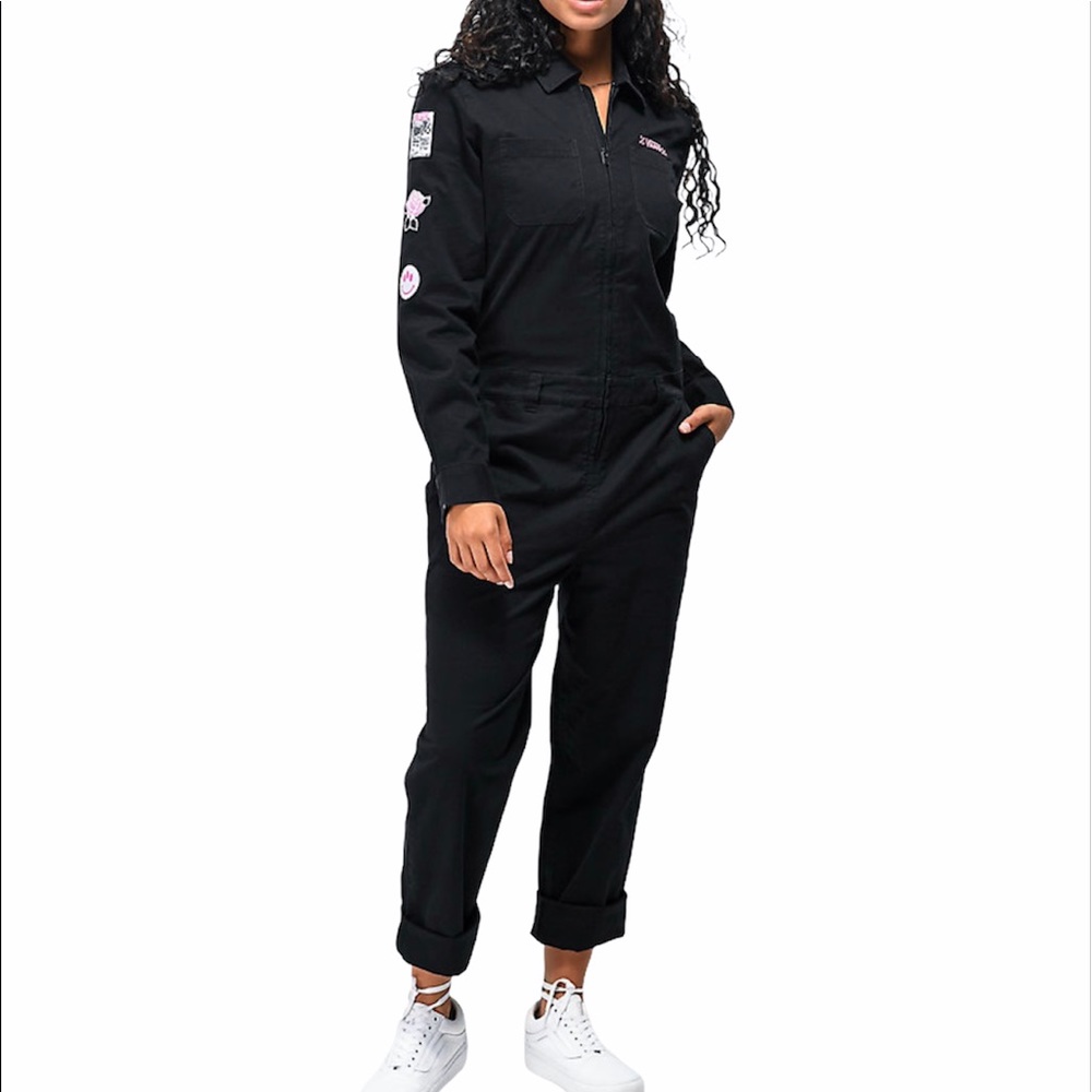 VANS “Lady VANS“ Black Coverall Pantsuit